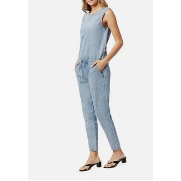 NEW Joe’s Sleeveless Tapered Leg Drawstring Jumpsuit Size S - Picture 6 of 6